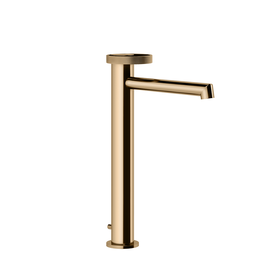 Gessi Washbasin Mixer 63305 in Warm Bronze Pvd