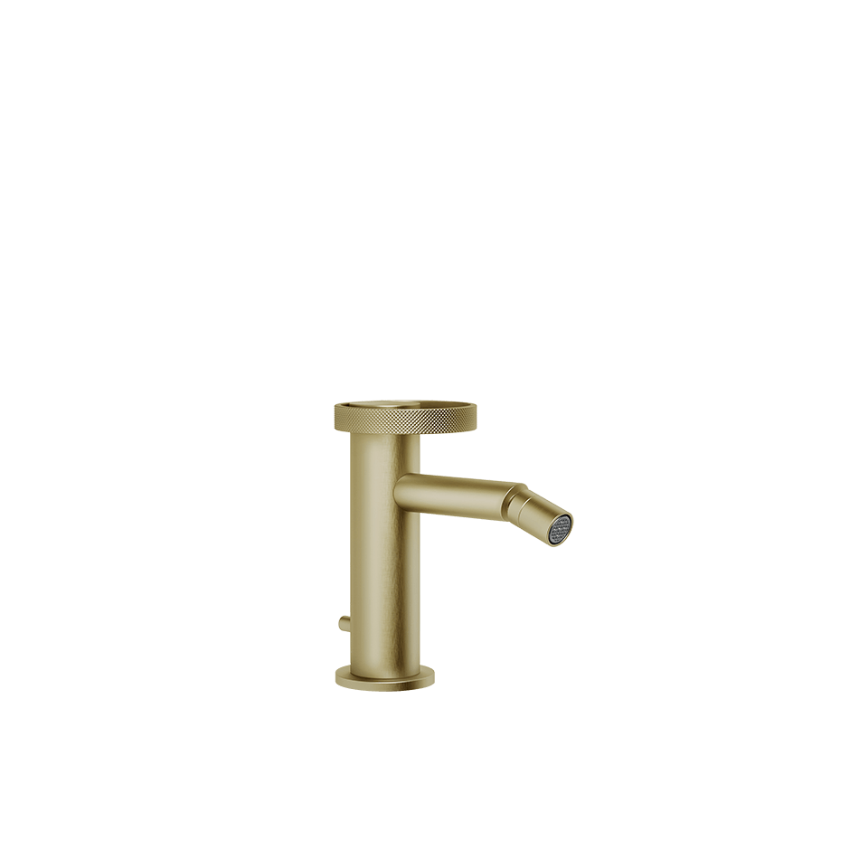 Gessi Bidet Mixer 63307 in Brass Brushed Pvd