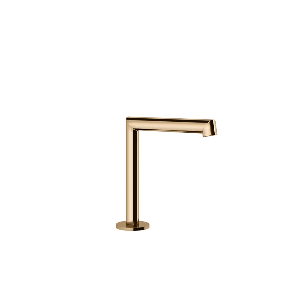 Gessi Basin Spout 63321 in Warm Bronze Pvd