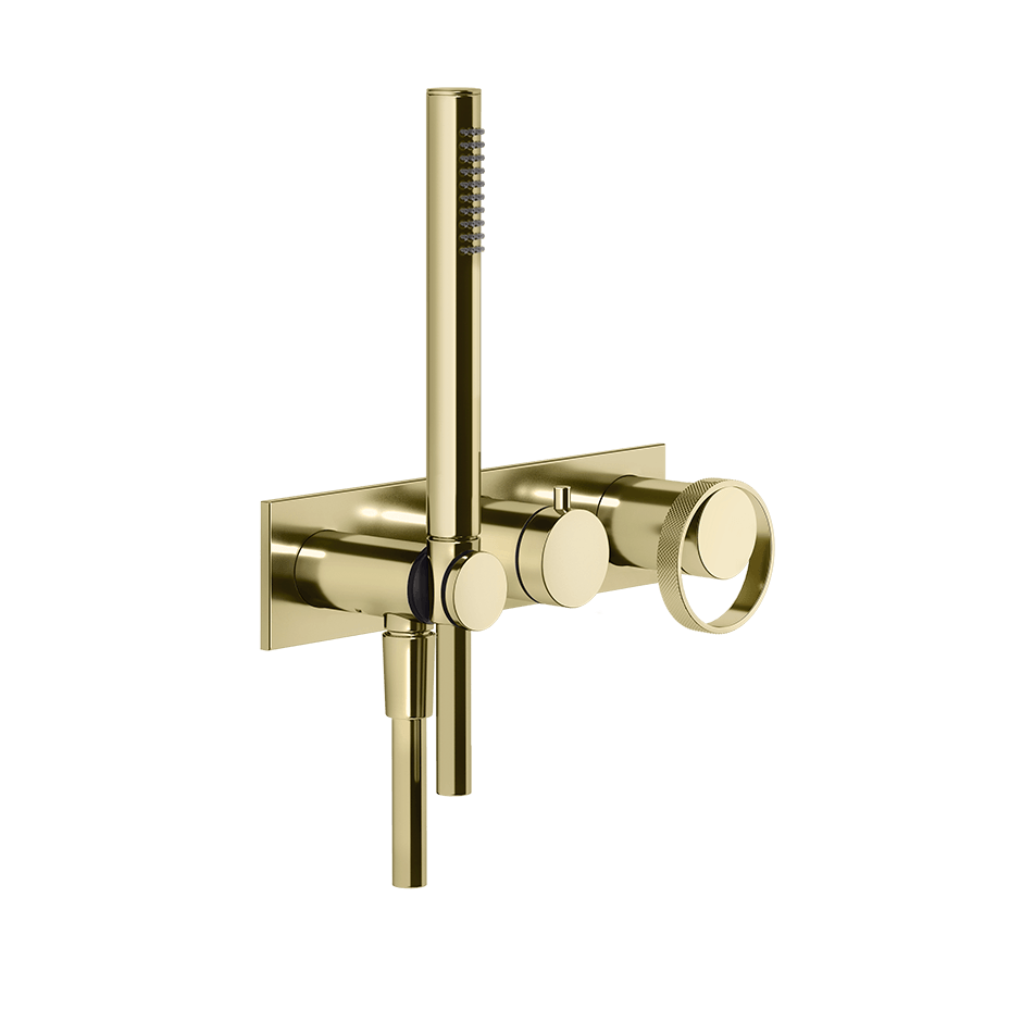 Gessi Shower Mixer 63343 in Brass Pvd