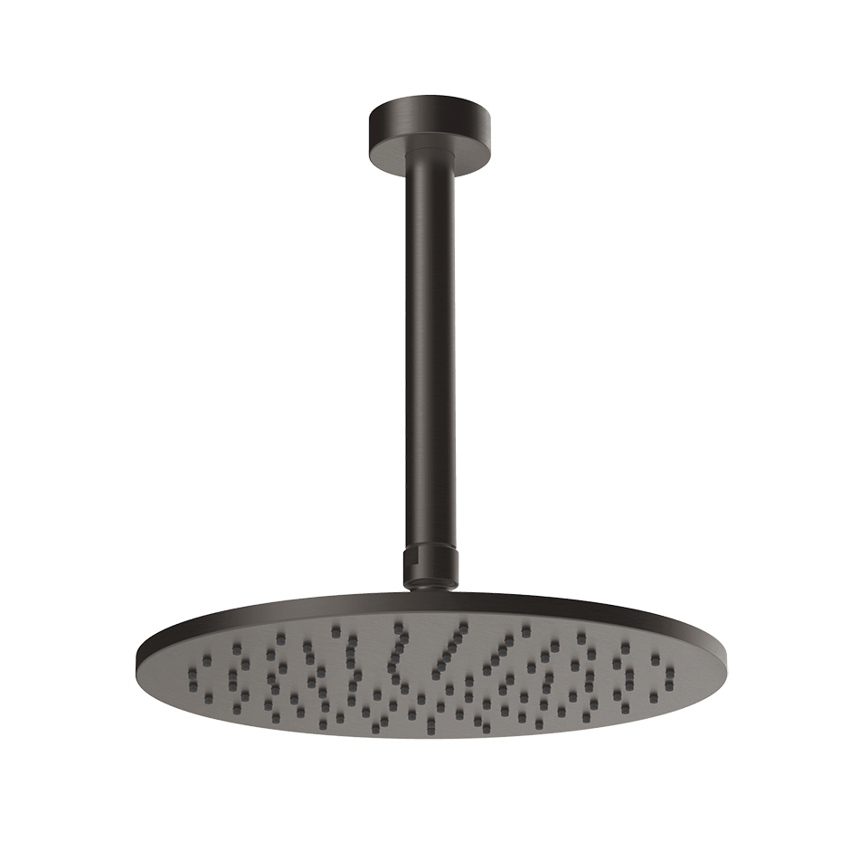Gessi Showerhead 63352 in Black Metal Br. Pvd