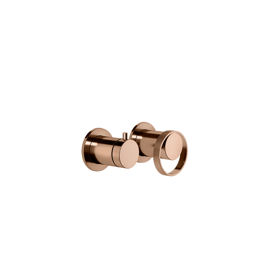 Gessi Shower Mixer 63380 in Copper Pvd