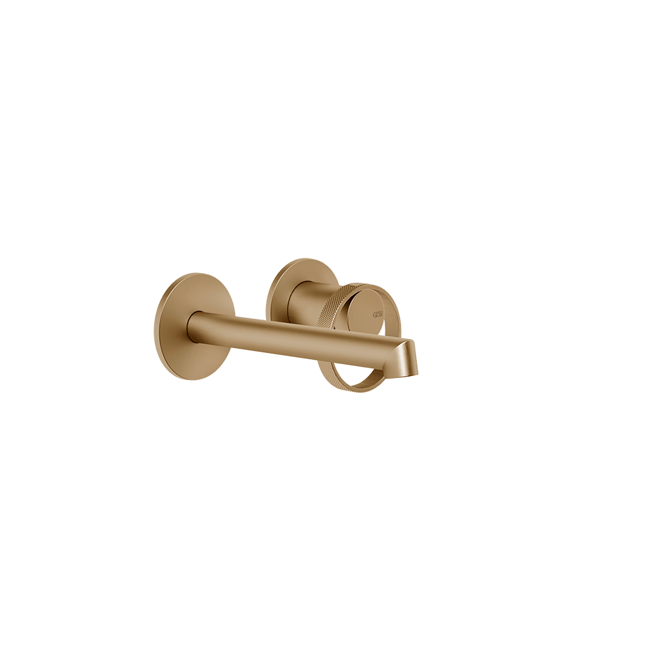 Gessi Washbasin Mixer 63381 in Warm Bronze Br. Pvd