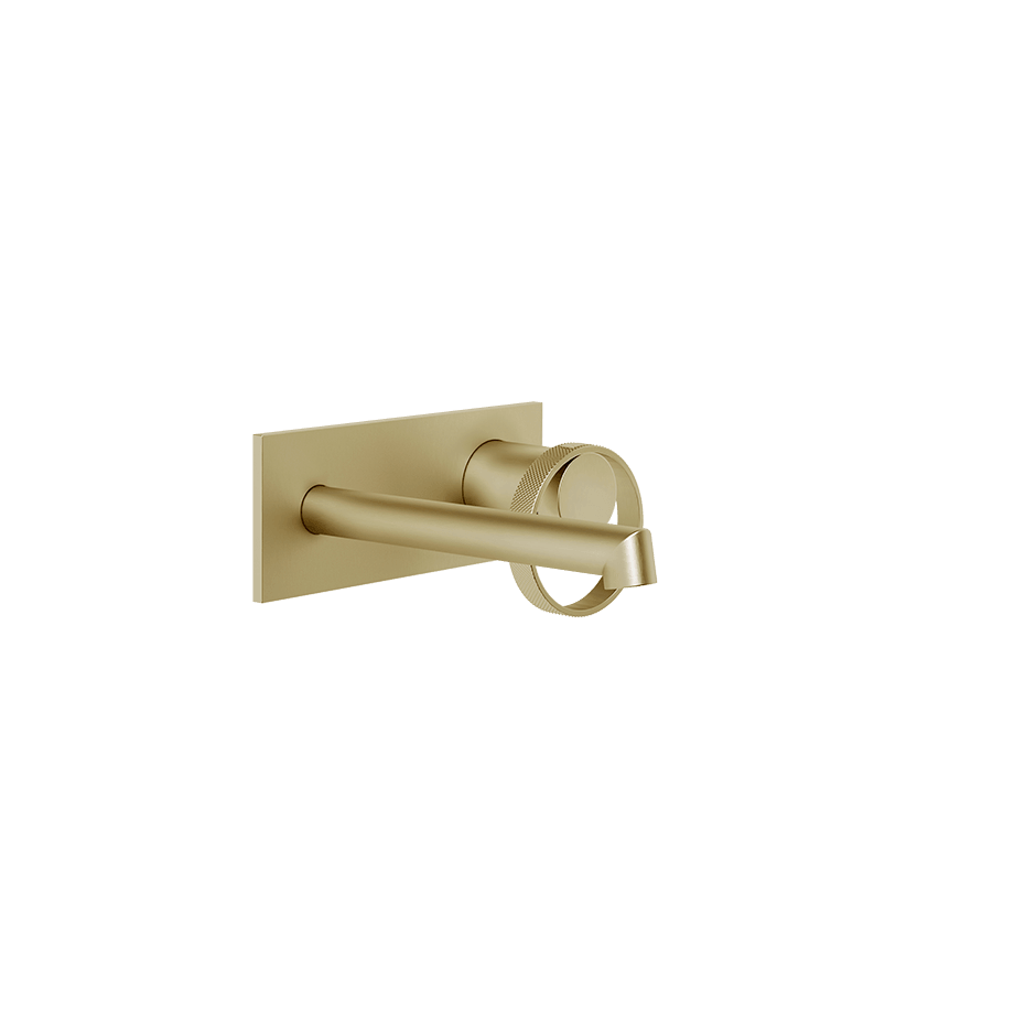 Gessi Washbasin Mixer 63388 in Brass Brushed Pvd