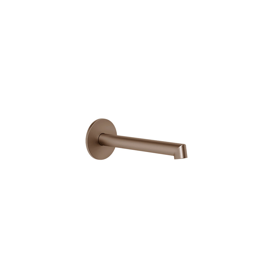 Gessi Basin Spout 63403 in Copper Brushed Pvd