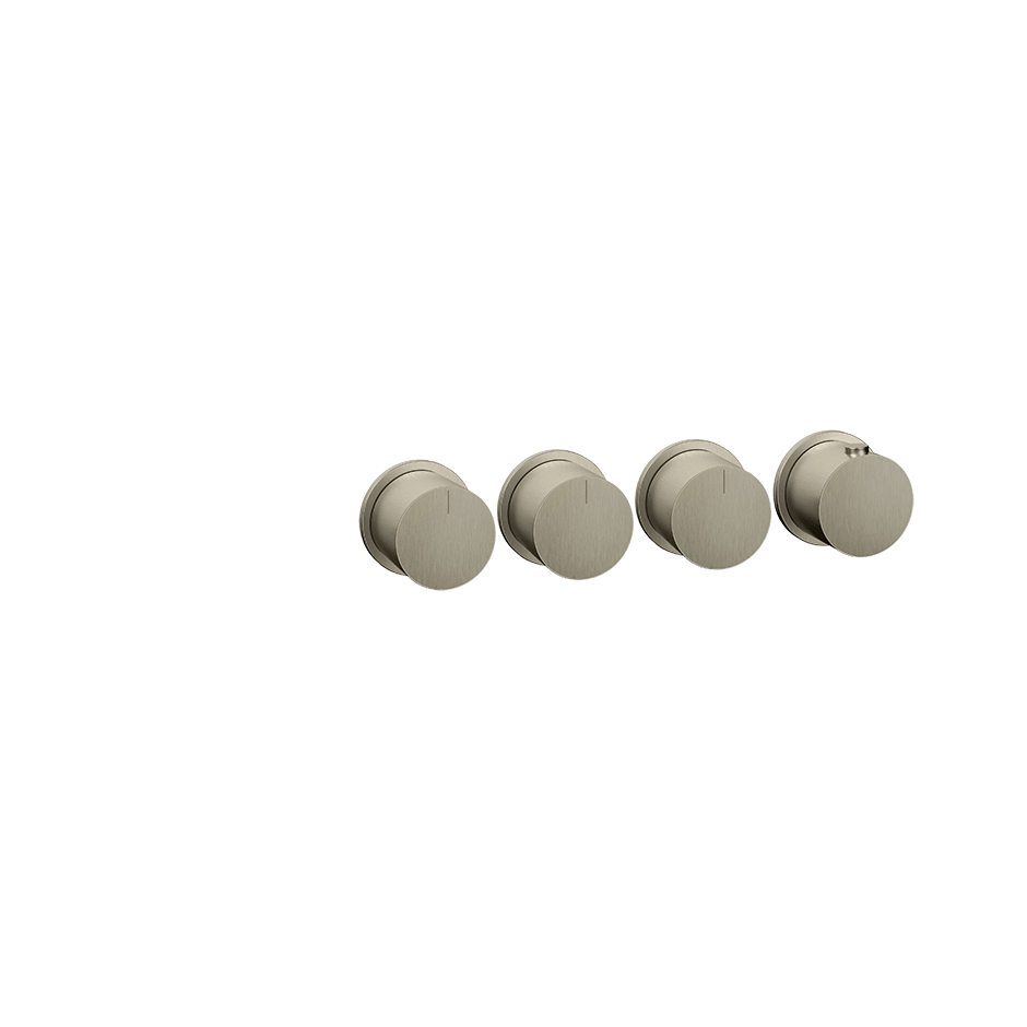 Gessi Shower Mixer 63436 in Finox Brushed Nickel