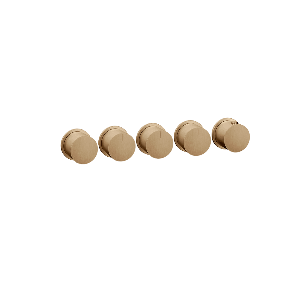 Gessi Shower Mixer 63438 in Warm Bronze Br. Pvd