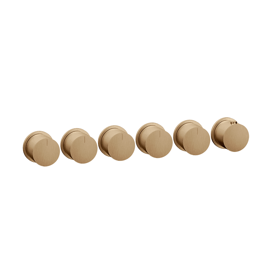 Gessi Shower Mixer 63440 in Warm Bronze Br. Pvd