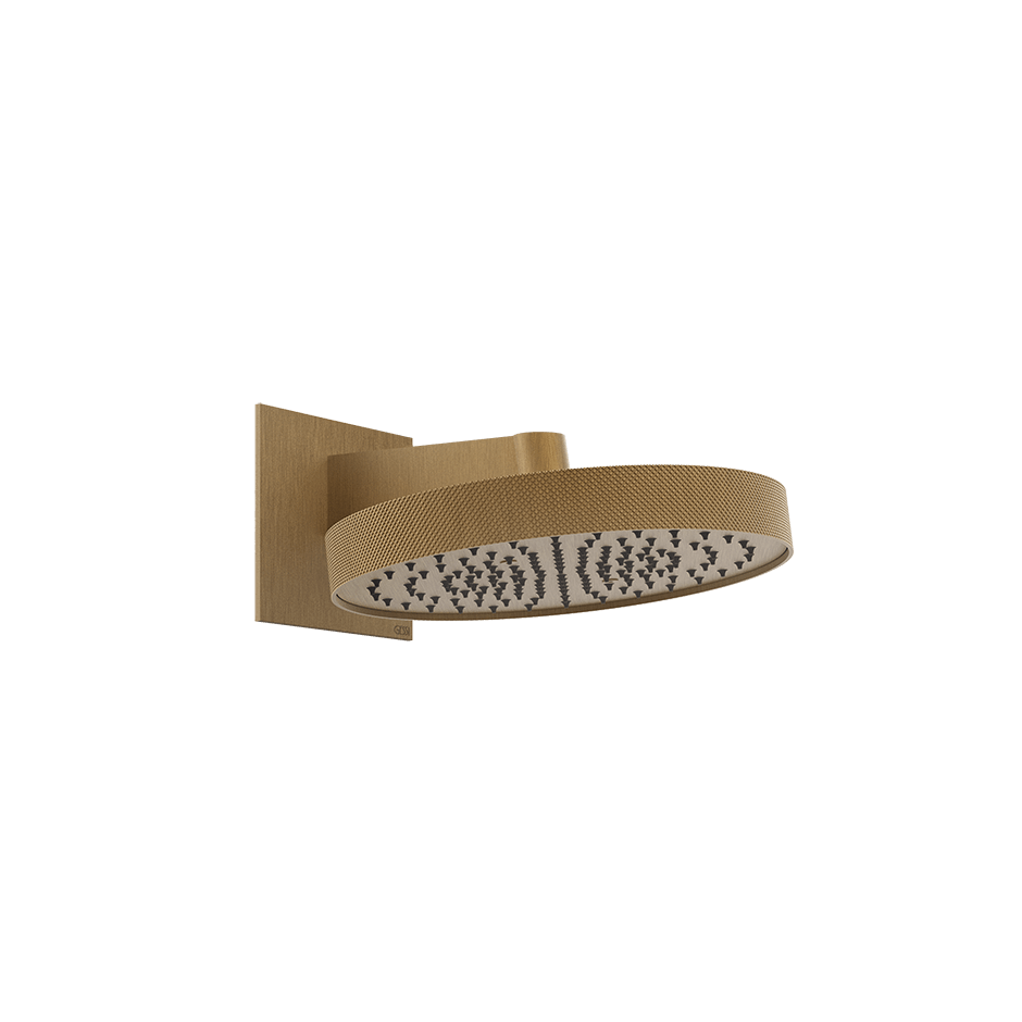 Gessi Showerhead 63449 in Antique Brass