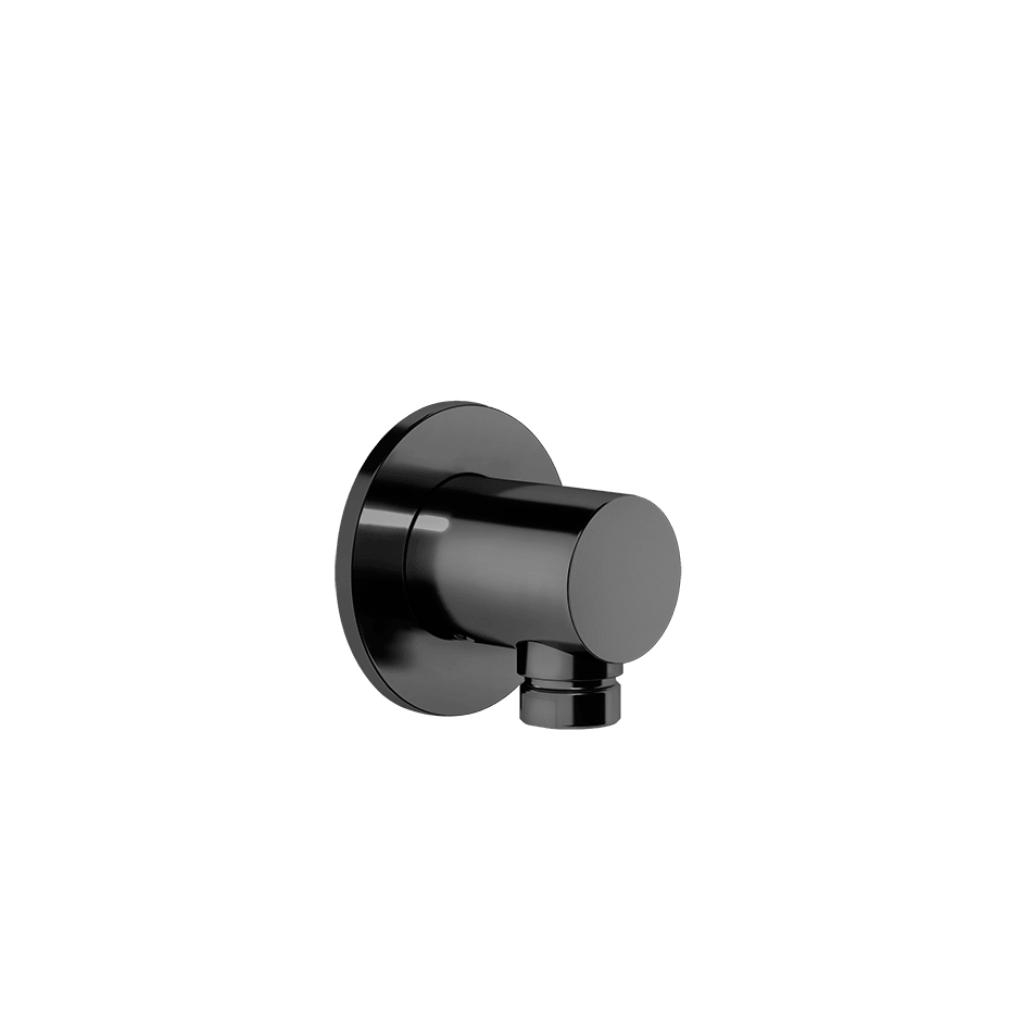 Gessi Water Outlet 63469 in Black Metal Pvd