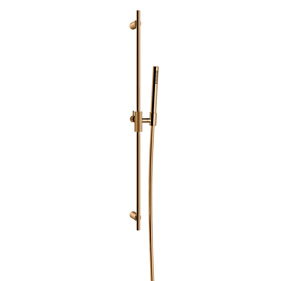 Gessi Sliding Rail 63484 in Warm Bronze Pvd