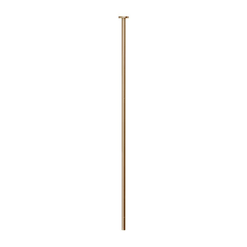 Gessi Basin Spout 63499 in Warm Bronze Br. Pvd