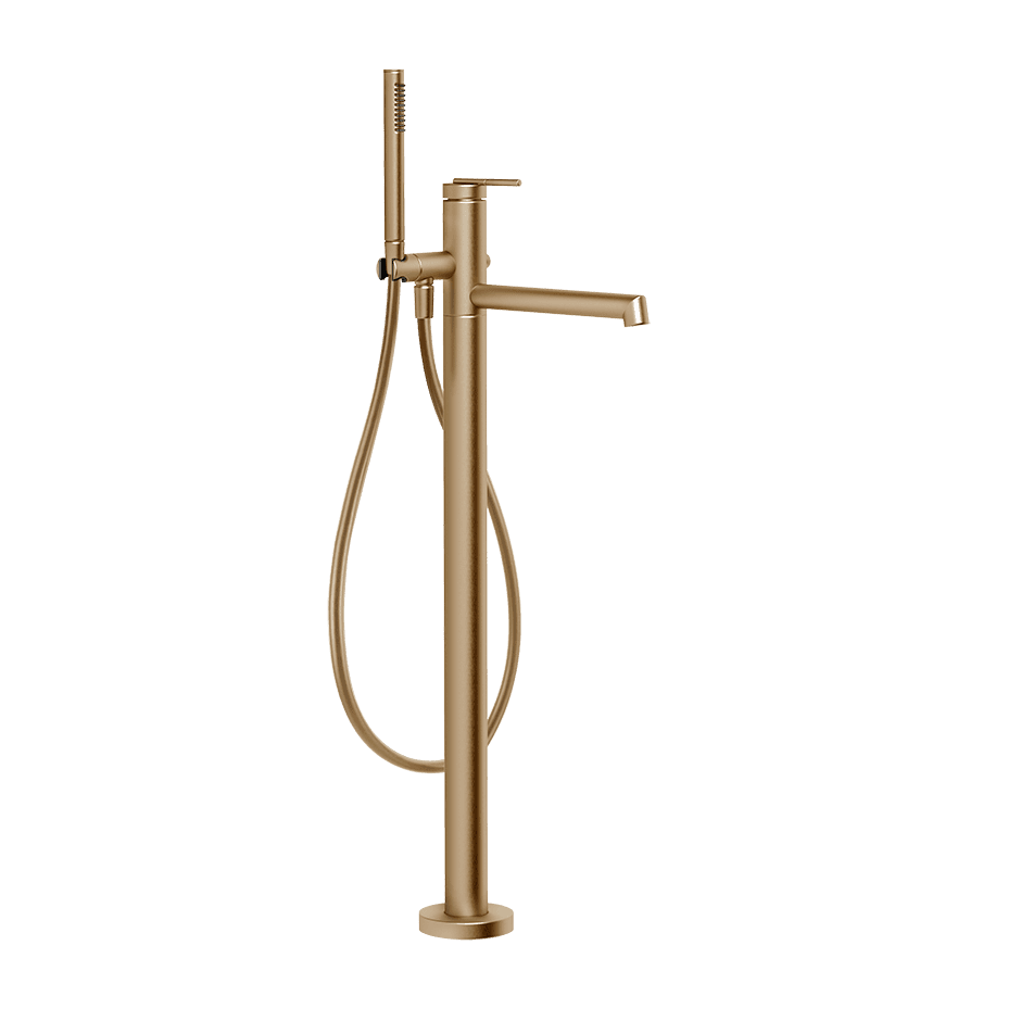 Gessi Bath Mixer 63528 in Warm Bronze Br. Pvd