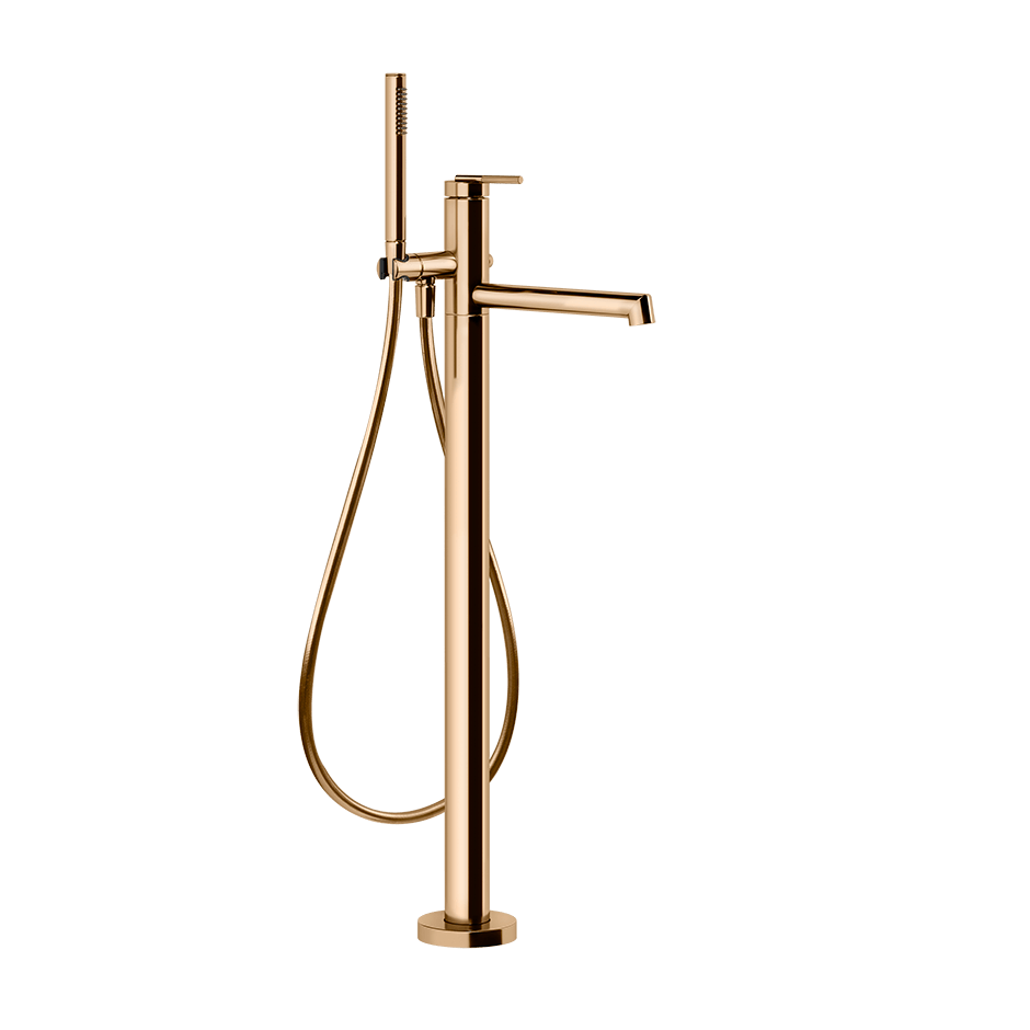 Gessi Bath Mixer 63528 in Warm Bronze Pvd