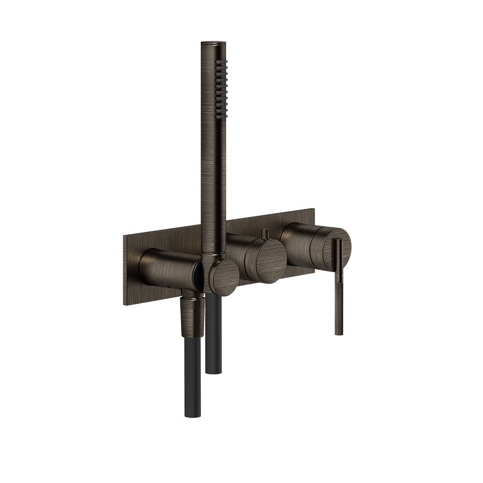 Gessi Shower Mixer 63543 in Aged Bronze