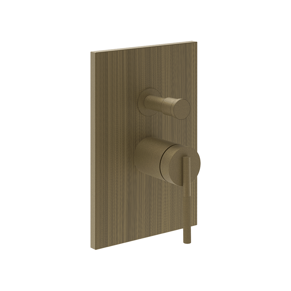 Gessi Shower Mixer 63577 in Antique Brass