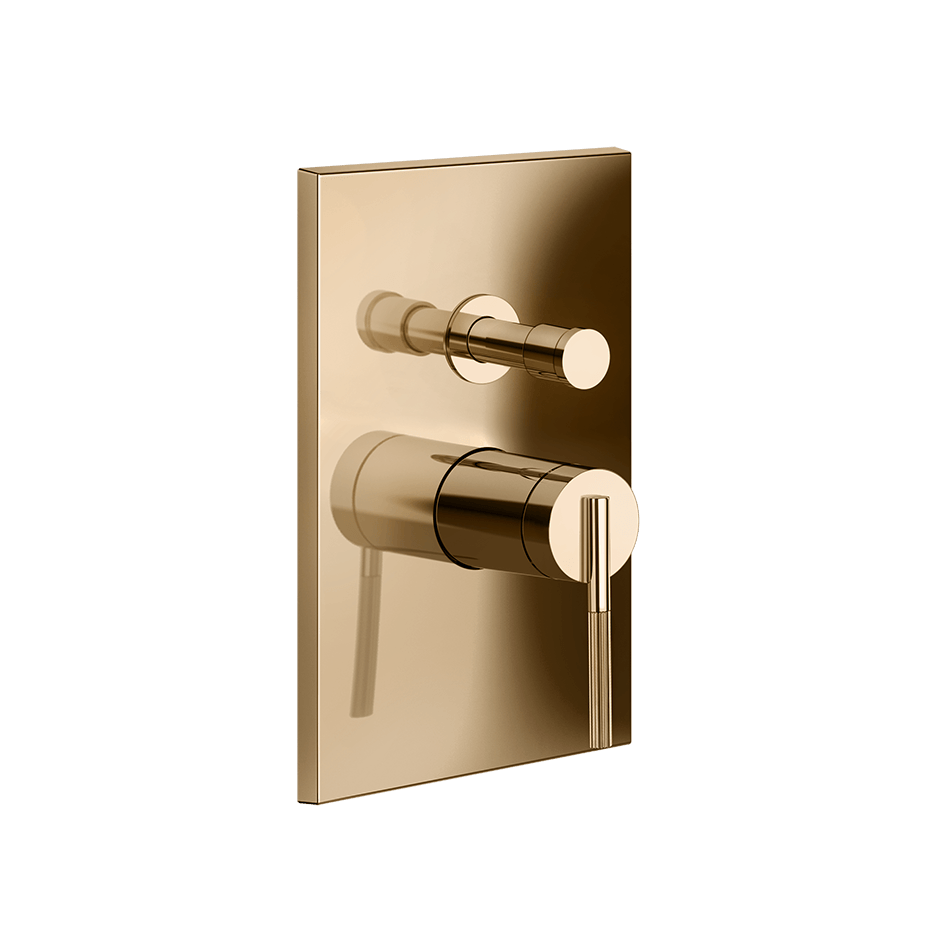 Gessi Shower Mixer 63577 in Warm Bronze Pvd
