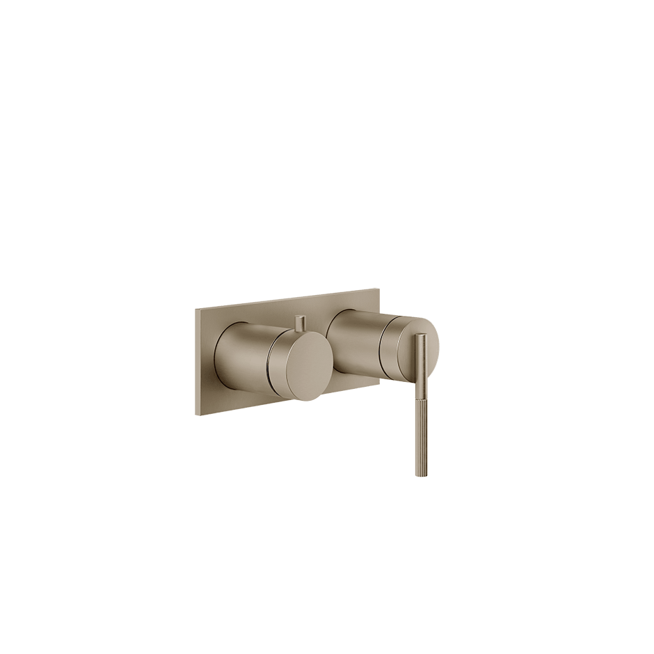 Gessi Shower Mixer 63579 in Finox Brushed Nickel