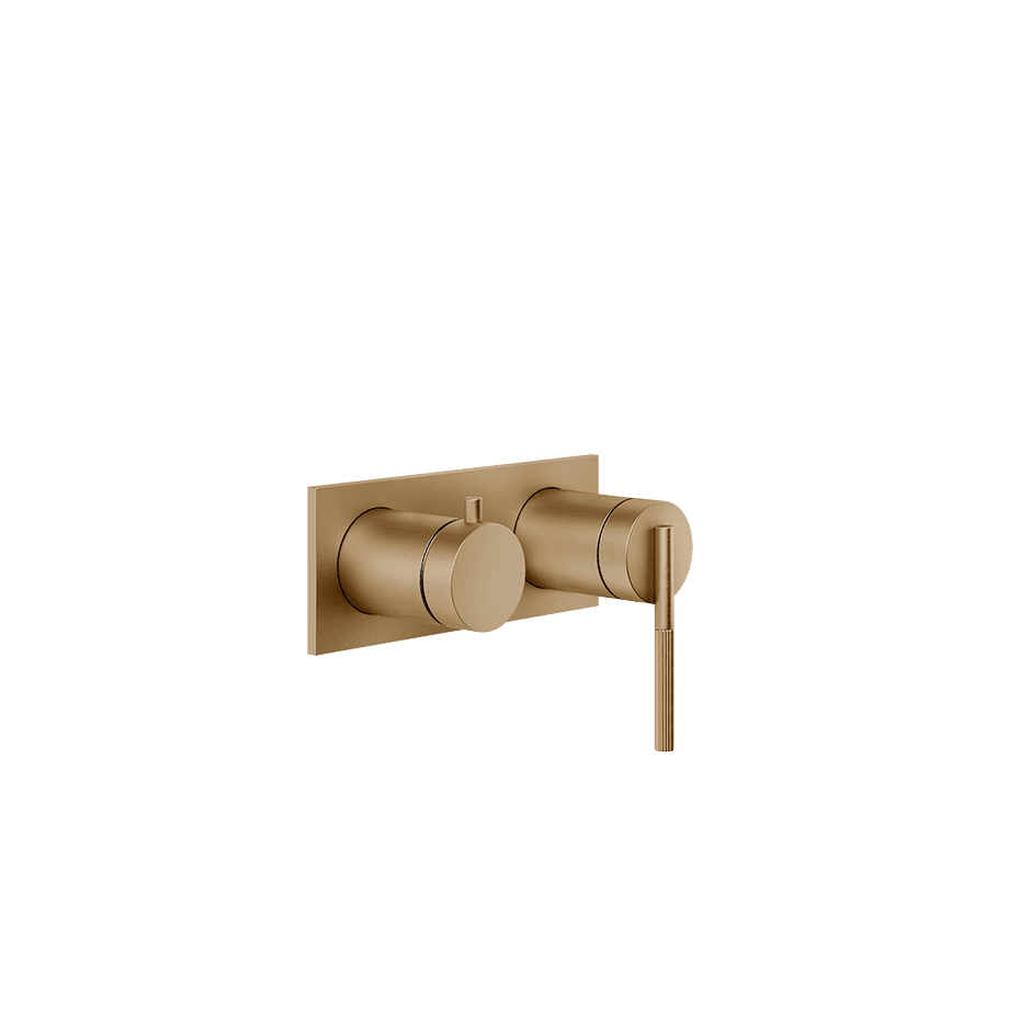Gessi Shower Mixer 63579 in Warm Bronze Br. Pvd