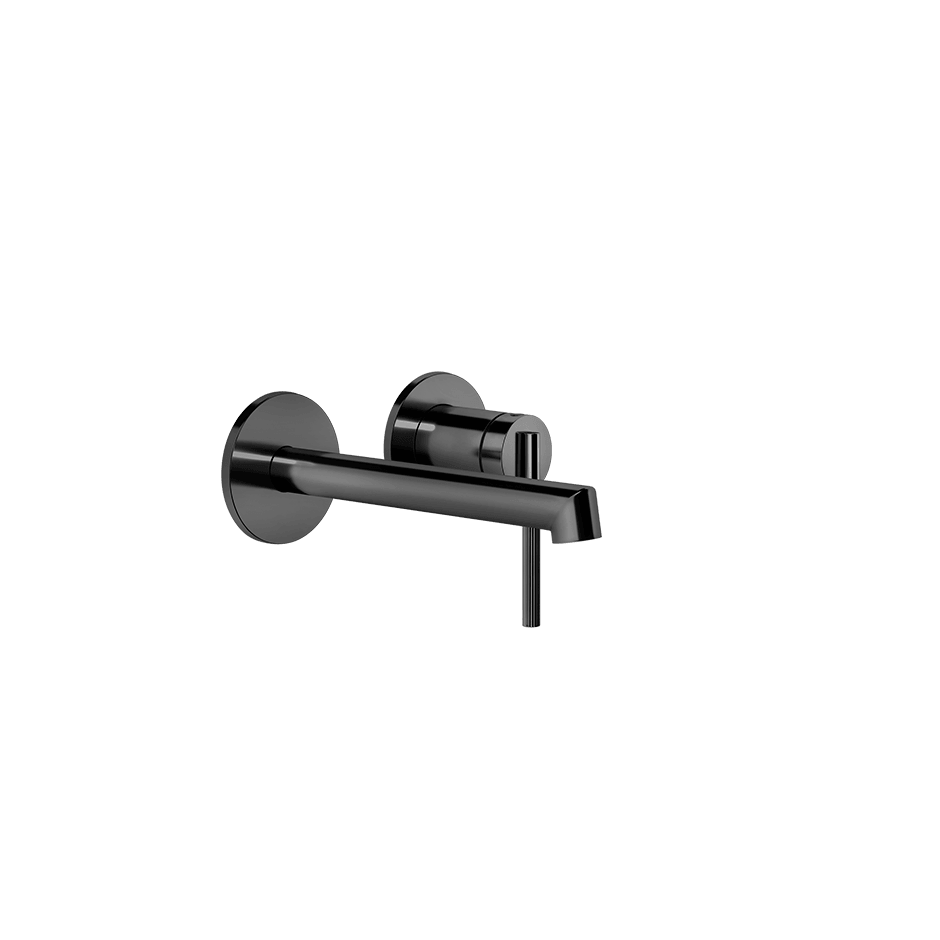 Gessi Washbasin Mixer 63581 in Black Metal Pvd