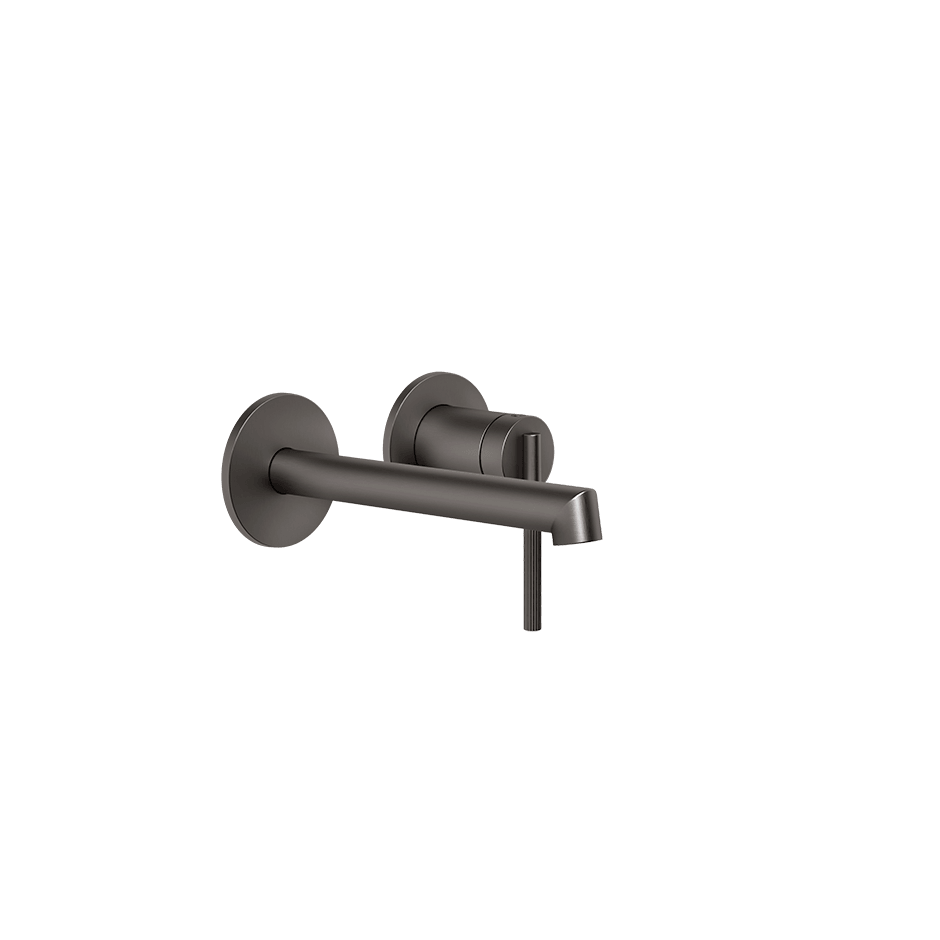 Gessi Washbasin Mixer 63581 in Black Metal Br. Pvd