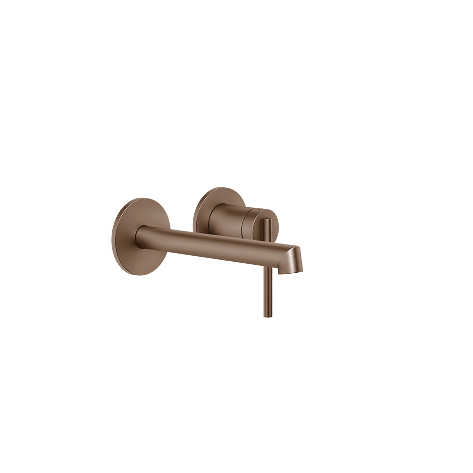 Gessi Washbasin Mixer 63581 in Copper Brushed Pvd