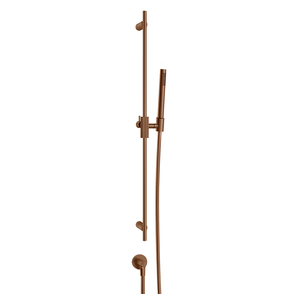 Gessi Sliding Rail 63582 in Copper Brushed Pvd
