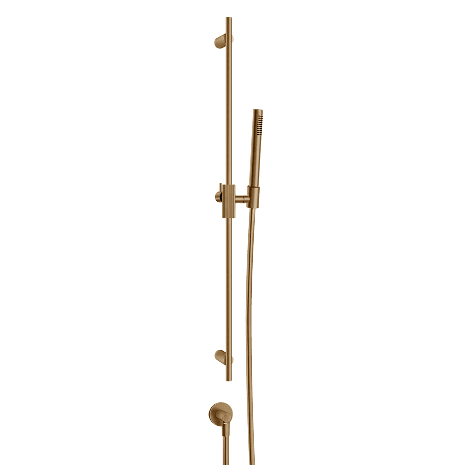 Gessi Sliding Rail 63582 in Warm Bronze Br. Pvd