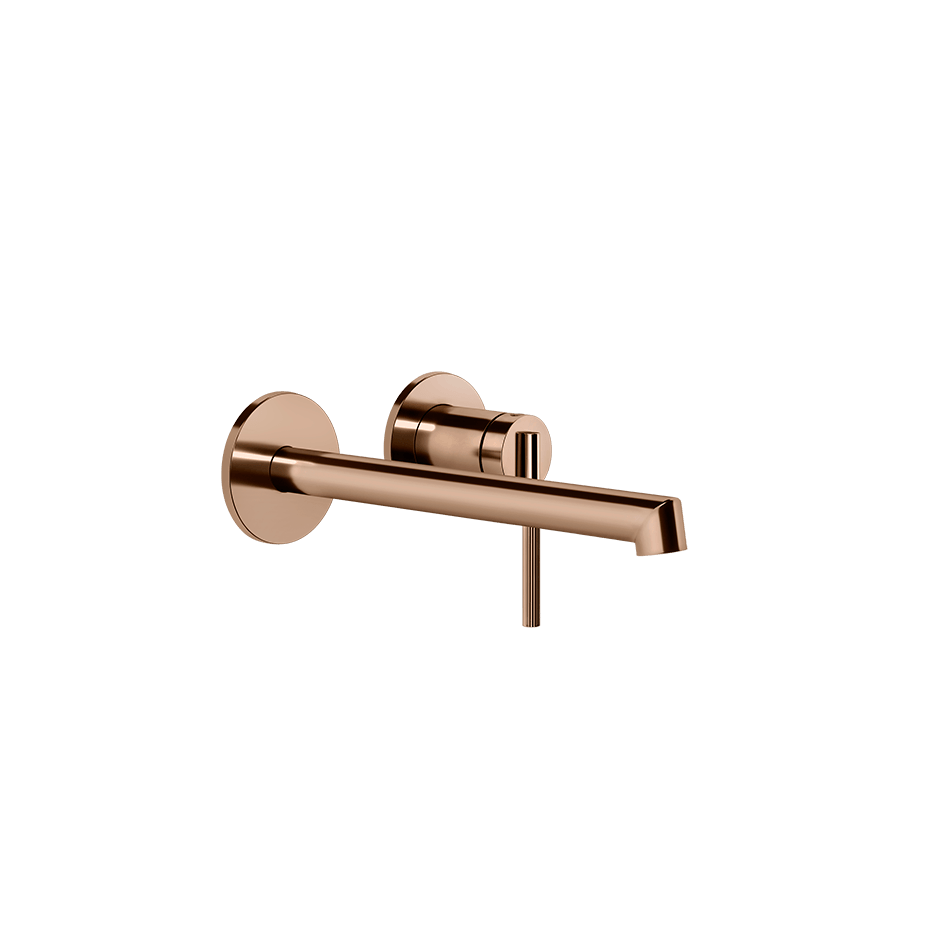 Gessi Washbasin Mixer 63583 in Copper Pvd
