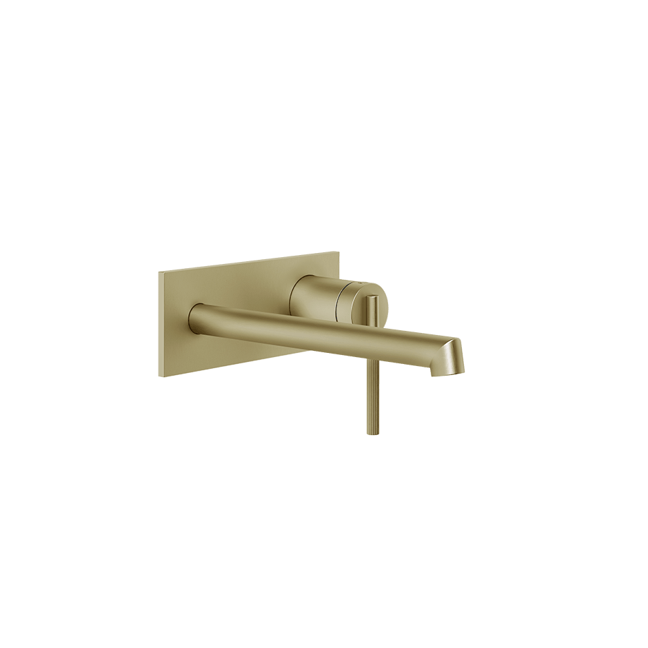 Gessi Washbasin Mixer 63589 in Brass Brushed Pvd