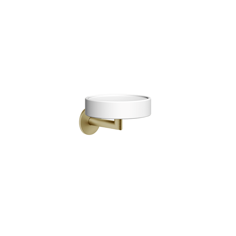 Gessi Soap Holder 63601 in Brass Brushed Pvd