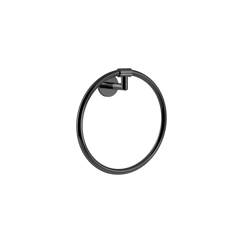 Gessi Towel Rail 63709 in Black Metal Pvd