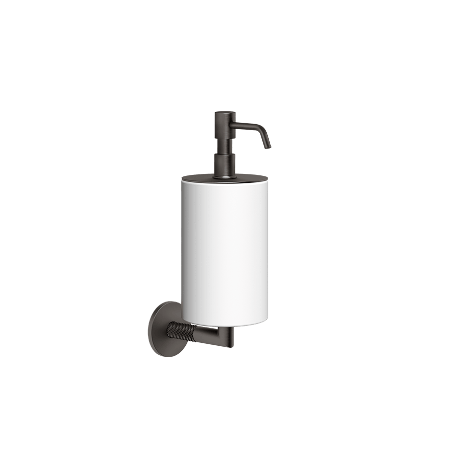 Gessi Soap Dispenser Holder 63713 in Black Metal Br. Pvd