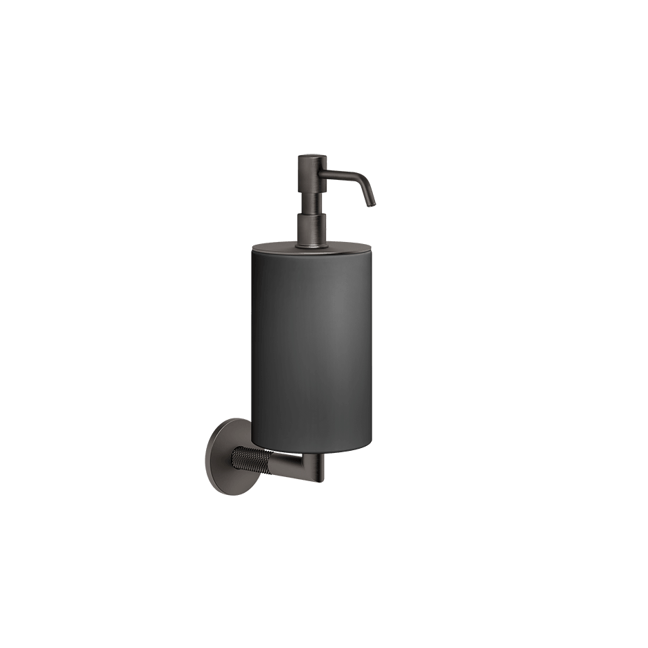 Gessi Soap Dispenser Holder 63714 in Black Metal Br. Pvd