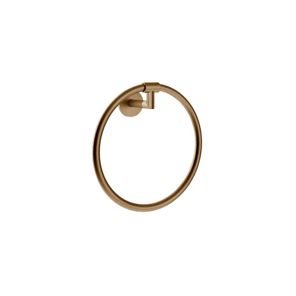 Gessi Towel Rail 63809 in Warm Bronze Br. Pvd