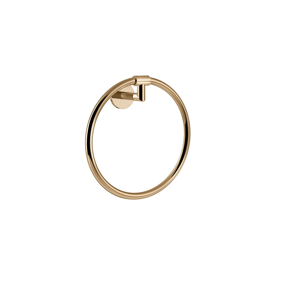 Gessi Towel Rail 63809 in Warm Bronze Pvd