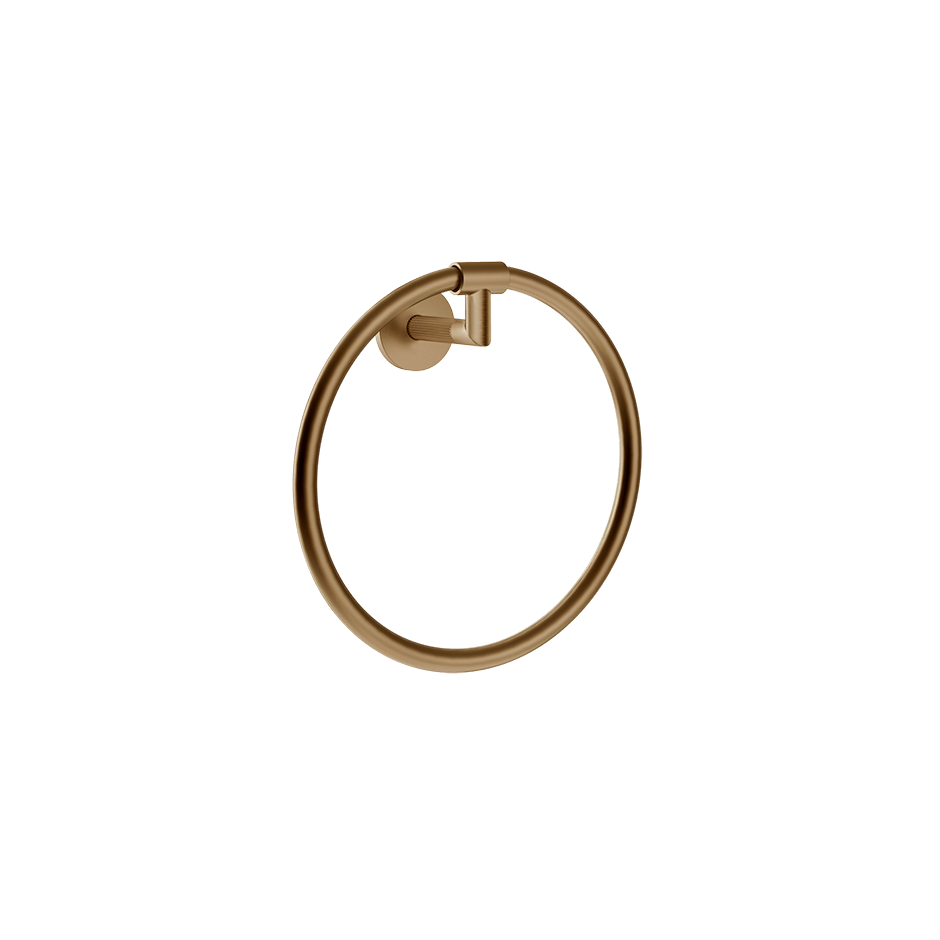 Gessi Towel Rail 63909 in Warm Bronze Br. Pvd