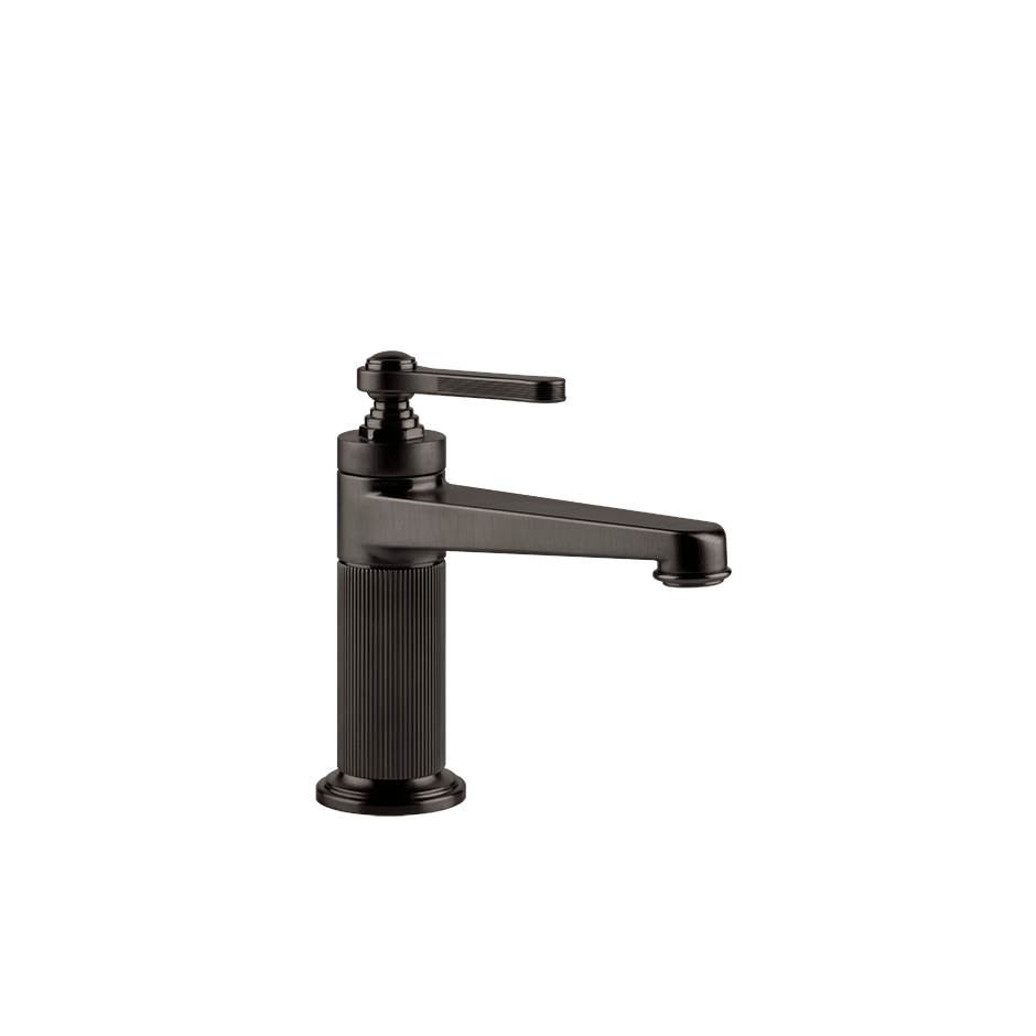 Gessi Washbasin Mixer 65002 in Black Metal Br. Pvd
