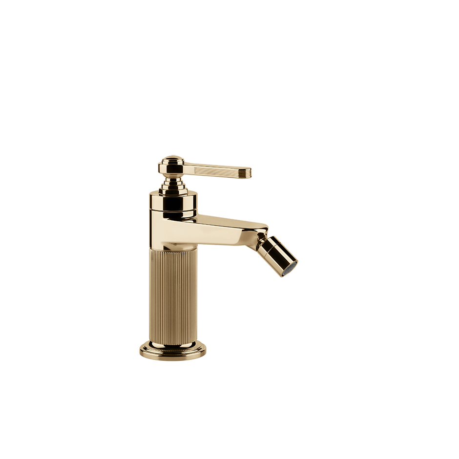 Gessi Bidet Mixer 65007 in Warm Bronze Pvd