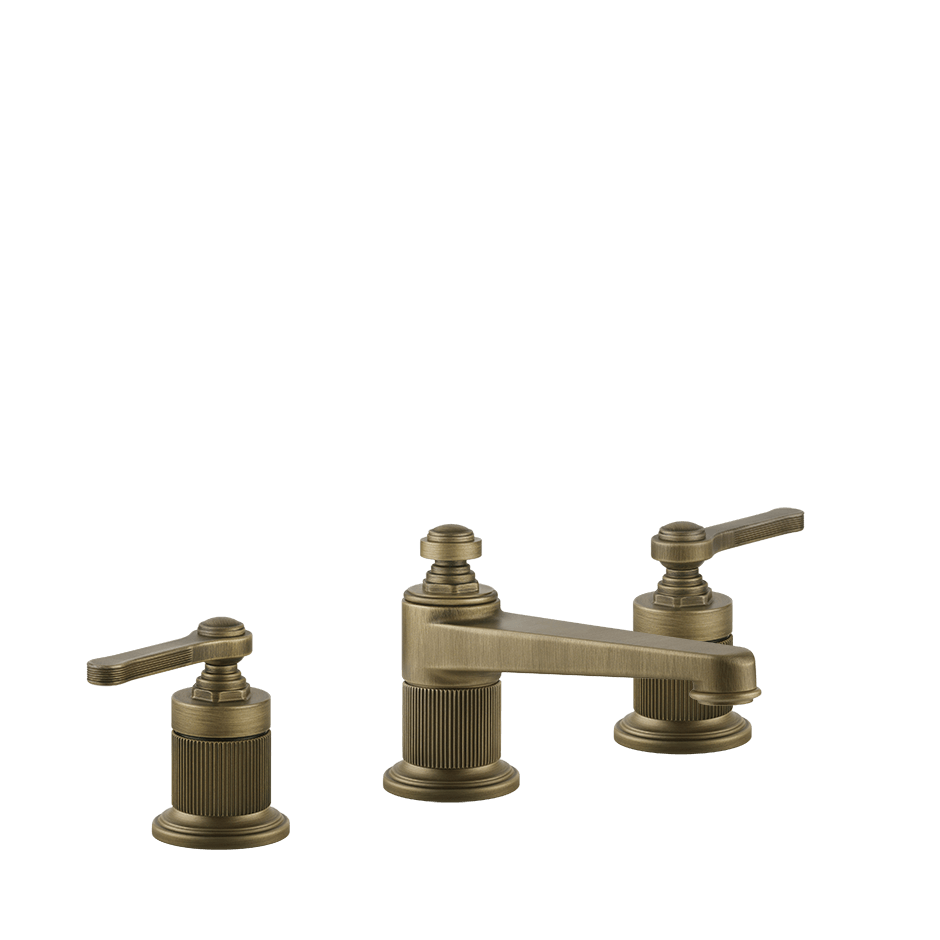 Gessi Washbasin Group 65013 in Antique Brass