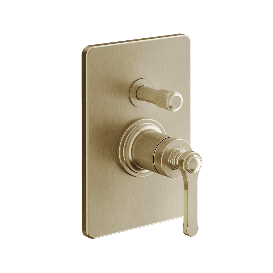Gessi Shower Mixer 65079 in Warm Bronze Br. Pvd