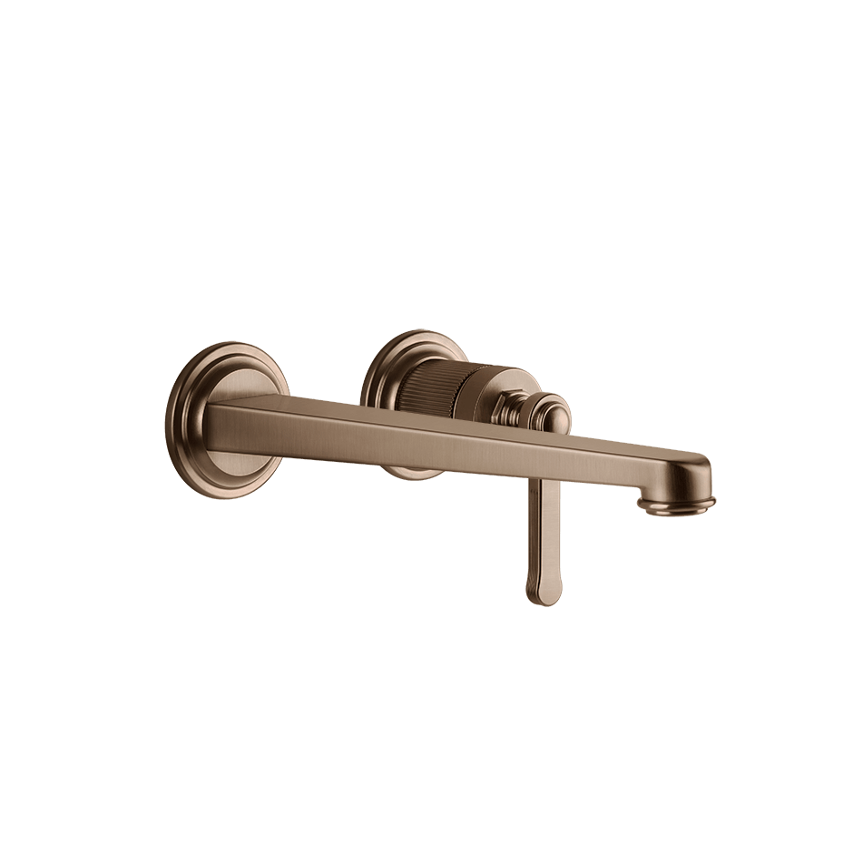 Gessi Washbasin Mixer 65088 in Copper Brushed Pvd