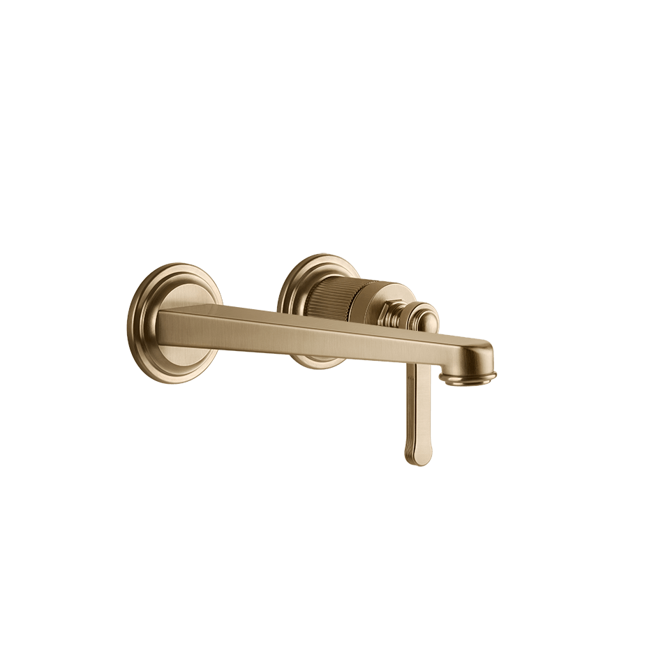 Gessi Washbasin Mixer 65089 in Warm Bronze Br. Pvd