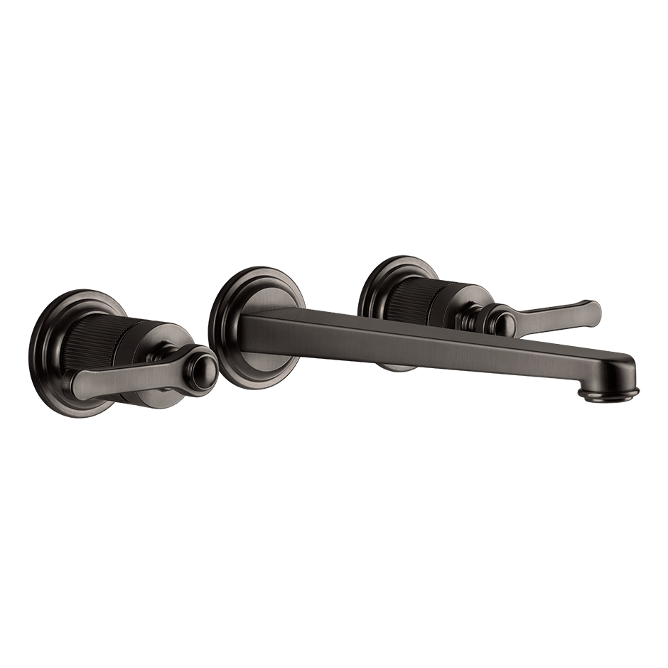 Gessi Washbasin Group 65090 in Black Metal Br. Pvd