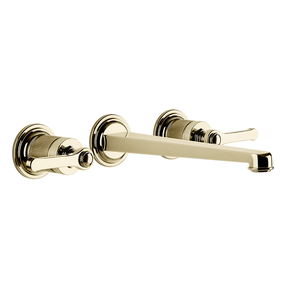 Gessi Washbasin Group 65090 in Brass Pvd