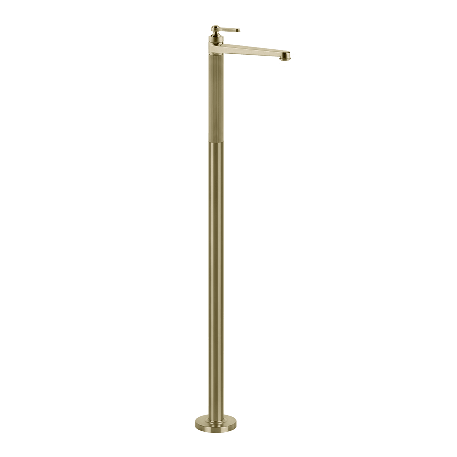 Gessi Washbasin Mixer 65095 in Brass Brushed Pvd