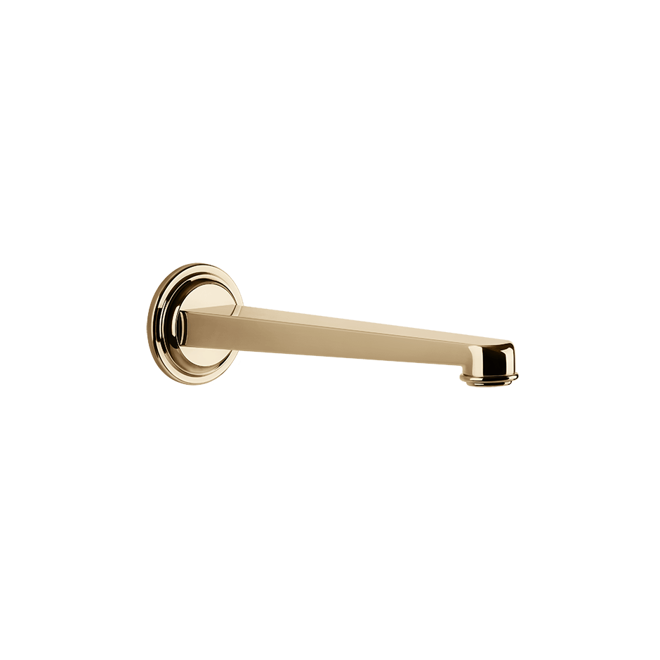 Gessi Basin Spout 65102 in Warm Bronze Pvd