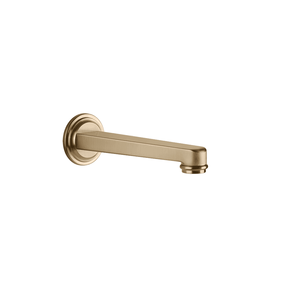 Gessi Bath Spout 65103 in Warm Bronze Br. Pvd