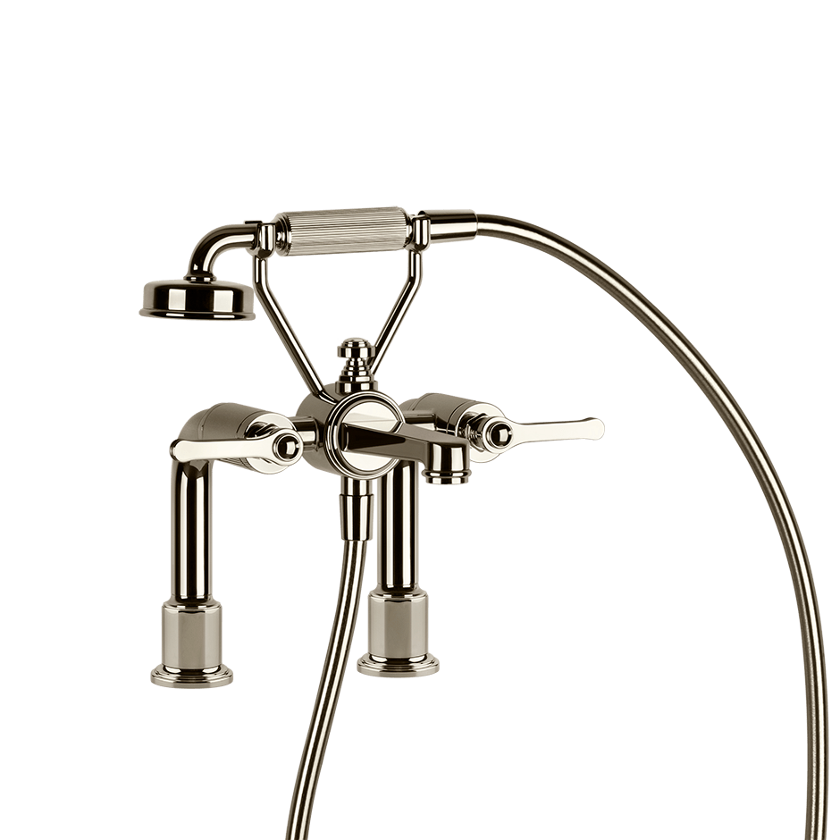 Gessi Bath Mixer 65115 in Nickel Pvd