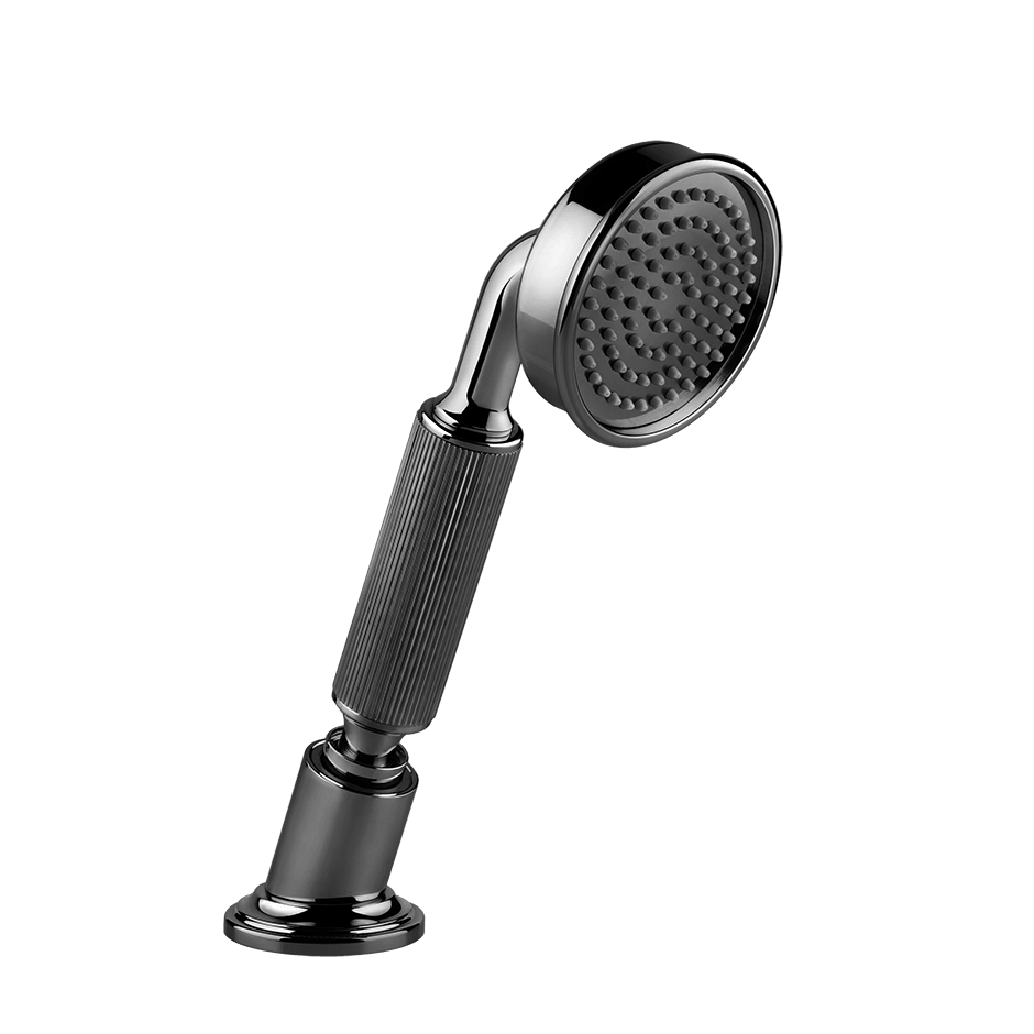 Gessi Shower Set 65127 in Black Metal Pvd